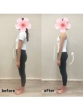 ブルームピラティス 銀座店(bloom pilates)/Before→After