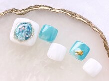 ネイルサロンフォーユー(for u)/海ネイル￥6500
