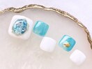海ネイル￥6500