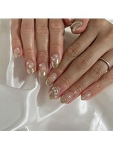 メレ(Mere)/パール×ミラーネイル