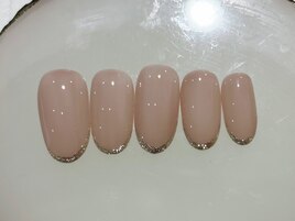 スキニーラメフレンチ