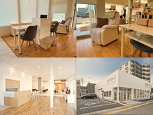サラ 九大学研都市店(SARA)の雰囲気（美容室、アイサロン併設で店内も広々♪トータルで美を叶えます☆）