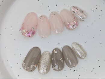 マハロネイル(Mahalo Nail)の写真/【高技術＆実力派の信頼サロン☆】シンプルだからこそツヤ・フォルムにこだわり、理想の魅せる指先へ…＊