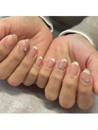 マグネットフレンチネイル