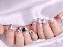 エムズ ネイルサロン(M2)/ショートアンティークニュアンス