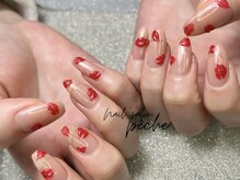 ペッシュ(peche)/rip × beige