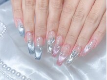 似合わせカラー調合で色白*美肌仕上げ◎長さ出し(1本)\400～