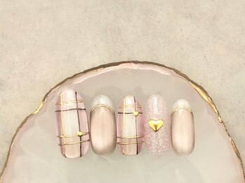 カナリス 神田店(Kanalis)/マグネットチェックネイル