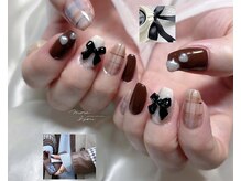 more bijou/リボンネイル/韓国ネイル