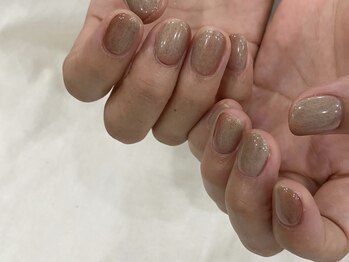 ミエレ(miele)/ニット縦グラデーションネイル