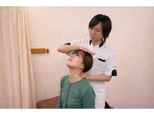 ひつじの整体/首・神経の不調を詳しく検査