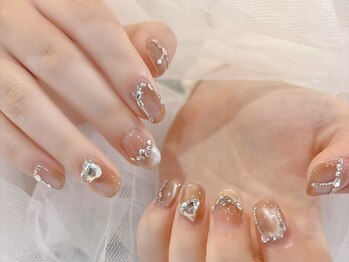 マグネットネイル/華やかアート