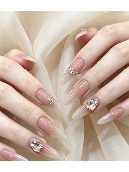 ユニコーンネイル 原宿表参道(unicorn nail)の写真/最速の長さだし技術！自信の技術力で、あなたの指先を華やかに彩ります♪ フォルムを叶えるネイルサロン☆