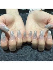ラメグラデーション