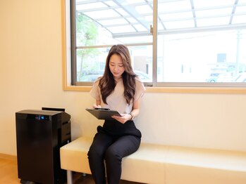 ラック整体院/4 カウンセリングシート記入