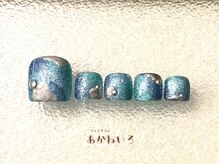 ネイルサロン あかねいろ/マグネットニュアンスフット