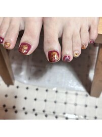 インク/ブラウン/ゴールド