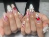 【hand】Art◎10本コース¥7480持込み画像ok◎パラジェル&フィルイン取扱店
