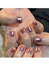 ヴィオラプラス(violla Plus+)/ピンクミラーネイル☆