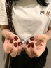 ワンカラー◆初回他店付け替えオフ無料　¥6,600→¥5,280