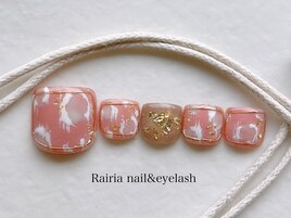 ヒョウ柄フット