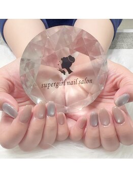 スーパーガール(supergirl)/ぷるぷるマグネットネイル