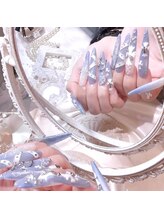 プティネイル 池袋(Puty Nail)/クロム×リボンネイル