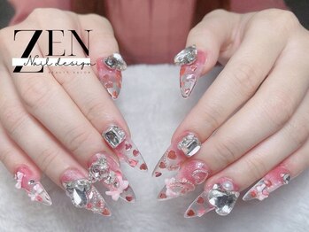 ゼン ネイル デザイン 池袋(ZEN NAIL DESIGN)/題長さだしやり放題×つけ放