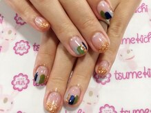 ネイルサロン 爪吉/あえての塗りっぱ感が素敵♪