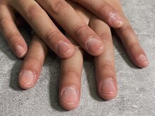 オムネイル 渋谷(HOMME NAIL)/クリアジェル【メンズネイル】