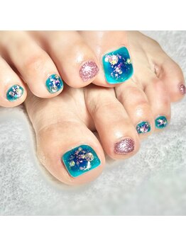 ネイルモンスター(NAIL MONSTER)/FOOTシルバーコース