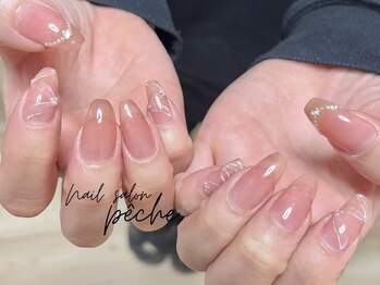 ペッシュ(peche)/lace × stone