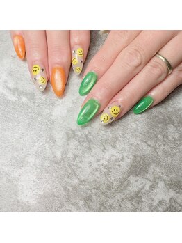 ベル 仙台店(Belle)/にこちゃんネイル♪