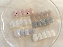 マリーネイルズ 大阪梅田店(MARIE NAILS)/新規様5000円 1204fシルバーラメ