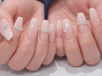 シャイング(Shing)の写真/最新長さ出し!!韓国発!新常識の長さ出しダイアミ♪爪のお悩みもお任せください◎