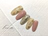 【新規】定額デザインネイルAコース¥4980/デザイン36種/オフィスネイルにも☆