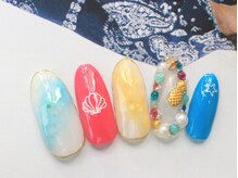 ネイルサロン ティディ(TIDY)/夏ネイル/シェル