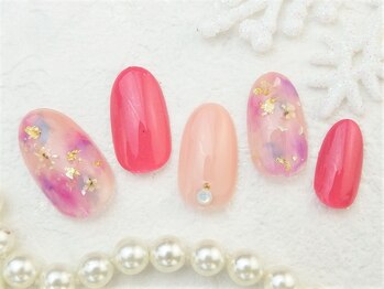 ネイルズガッシュ 蒲田東口店(NAILsGUSH)/*ふんわりフラワー*