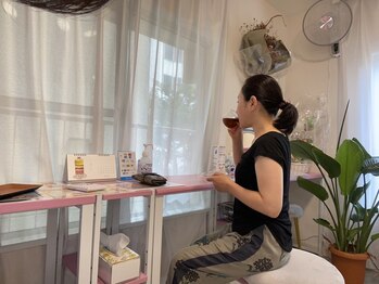 ブリリアント(Brilliant)/施術後はアフタードリンク