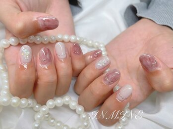 インミニネイルサロン 上野御徒町(INMENE)/ニュアンスデザインBコース