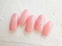 リーチェ ビューティアンドネイルサロン 大名店(Beauty&Nail Salon)/simple design¥6600