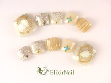 エリクサーネイル 神田(Elixir Nail)/フット やり放題 / クーポン使用