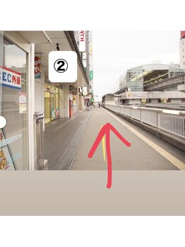 アイリッチ 立川店/アイリッチ立川店への道順2