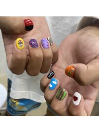 カラフル☆個性☆ネイル