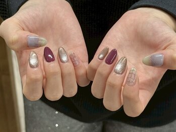 シーズネイル 渋谷店(She's nail)の写真/《仕事終わりに通いやすい♪》定額Art¥4500~21時迄営業★渋谷駅徒歩3分【写真:初回オフ込¥7980】