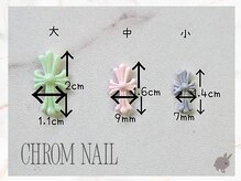 バニーラッシュ(Bunny Lash)/【クロムネイルパーツ】HANA施術