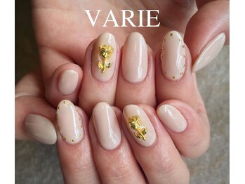 ヴァリエ(VARIE)/シンプルワンカラーネイル