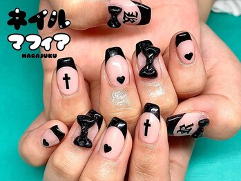 ネイルマフィア 原宿(NAIL MAFIA)/量産リボンネイル