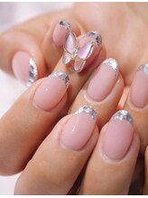 オドン ビューティネイルサロン(Odon)/ガラスフレンチ