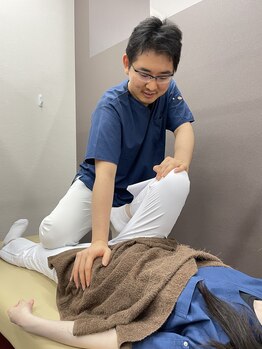 香里園かほりまち整骨院鍼灸院/施術風景